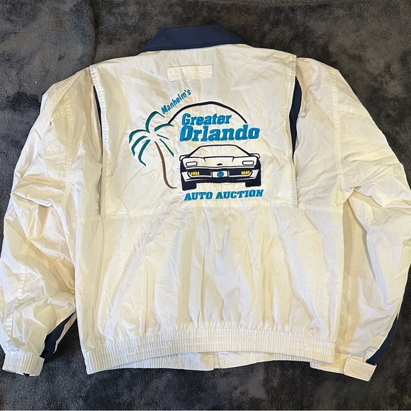 Tri-Mountain Other - Vintage Greater Orlando Auto Auction Windbreaker Jacket